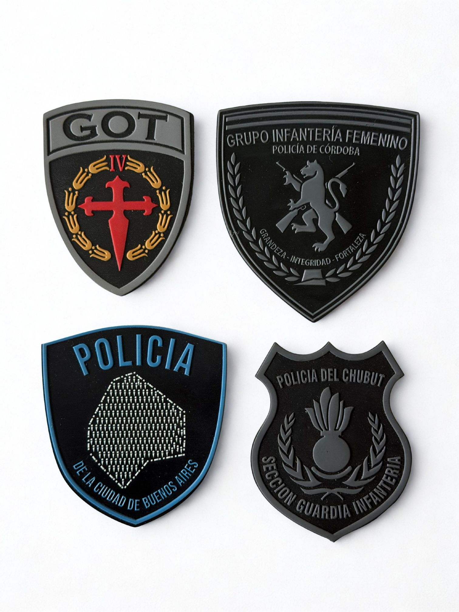 Parches para uniformes